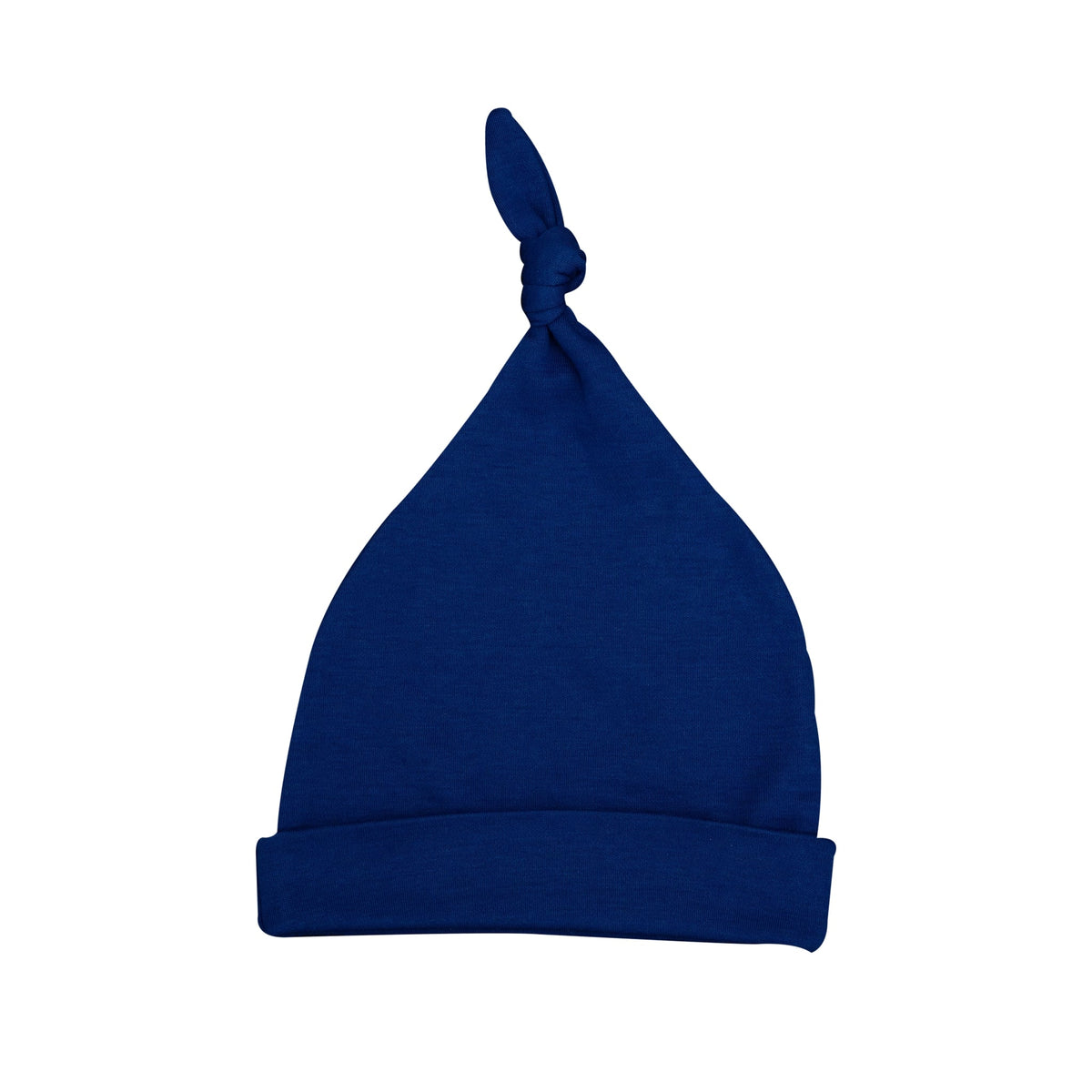 Navy Blue TopKnot Hat Baby Noomie