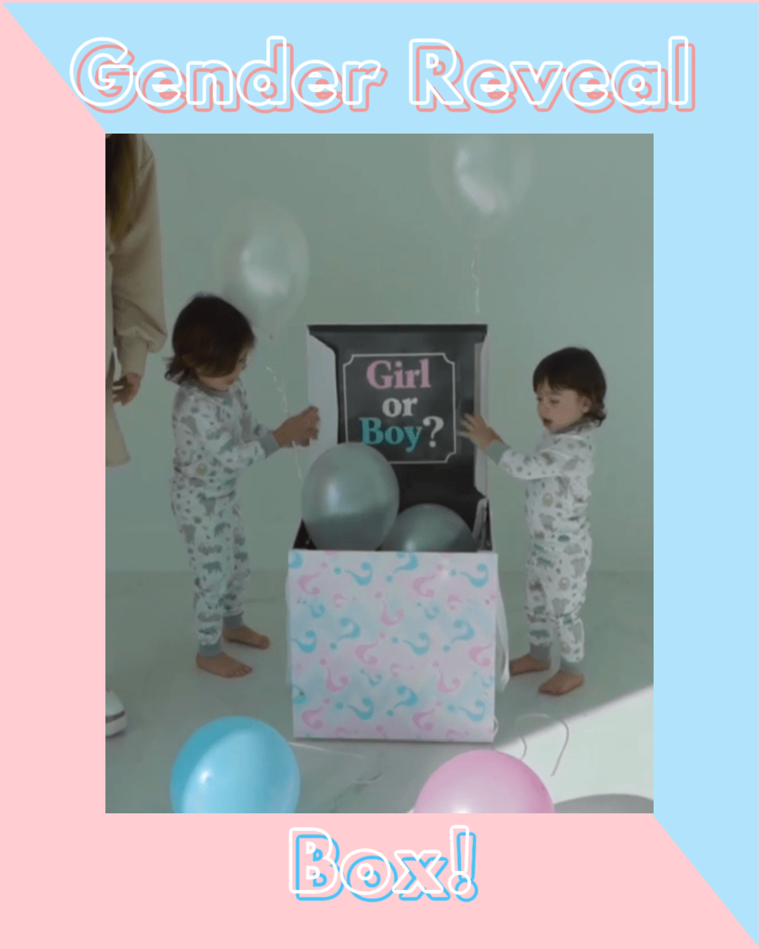 Gender Reveal Box!  Blog – Baby Noomie