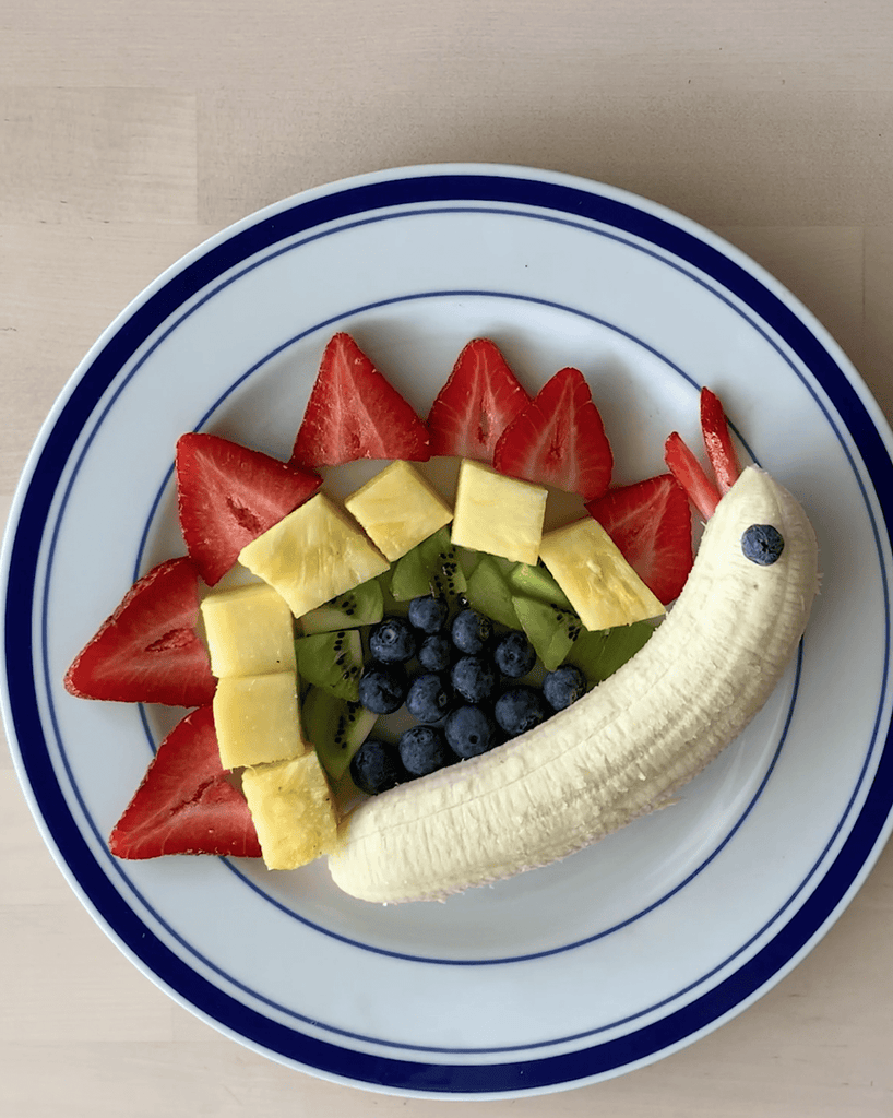 Healthy Snail Fruit Snack DIY  