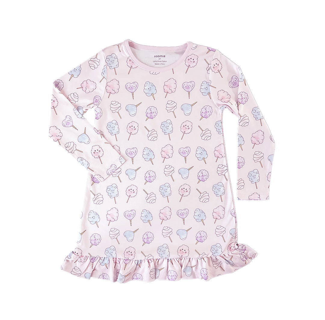 Cotton Candy Long Sleeve Dress Baby Noomie Cotton Candy Long Sleeve Dress Baby Noomie