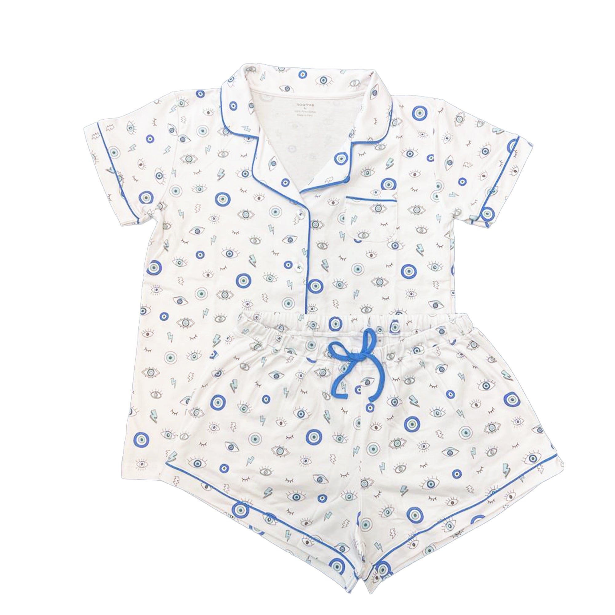 Evil Eye Short Sleeve Pajama Set