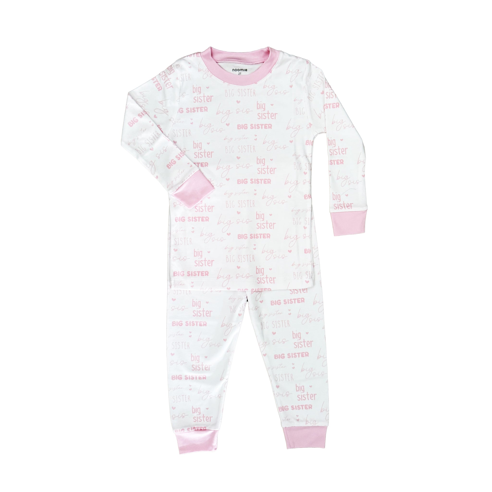 Big Sister Long Sleeve Pajama Set – Baby Noomie