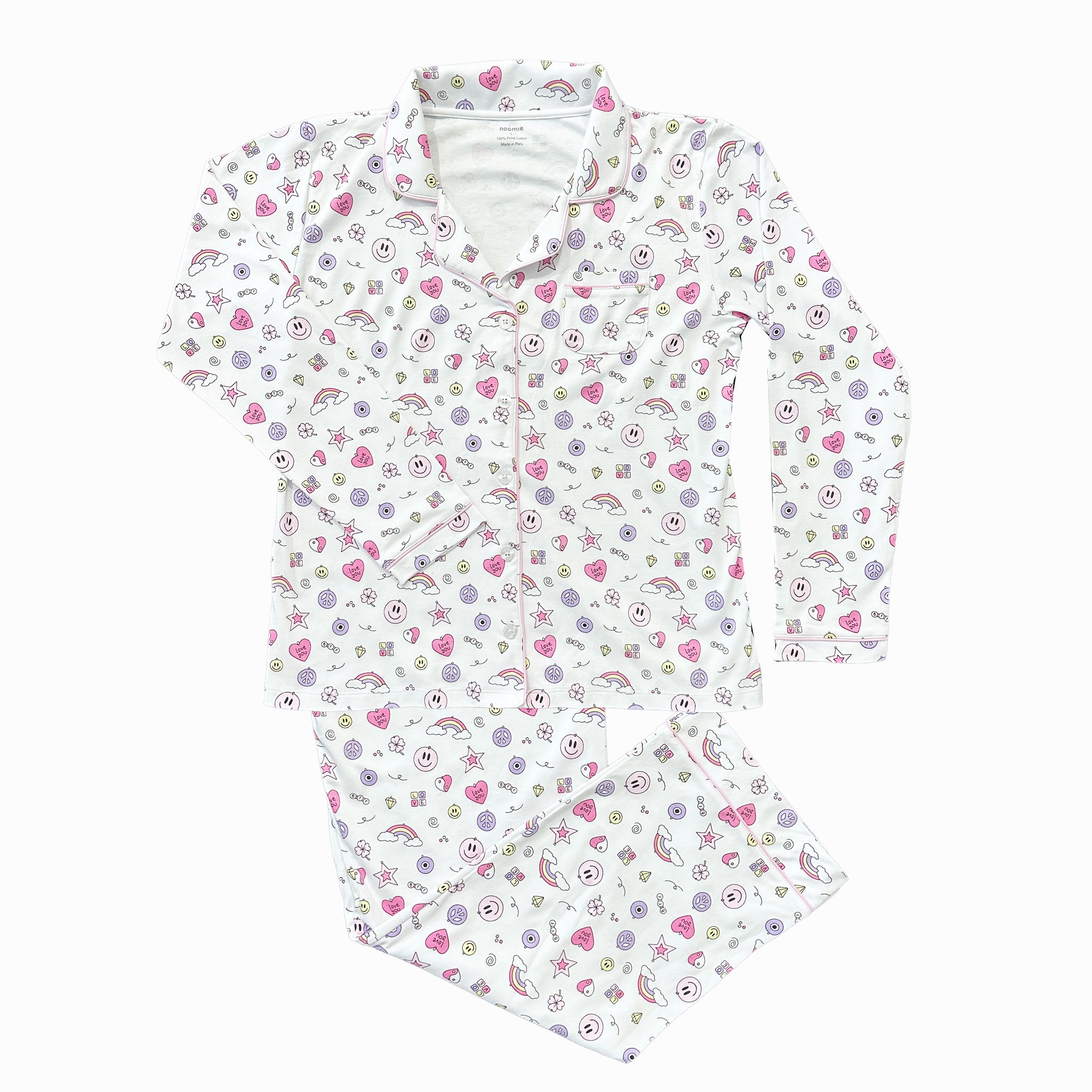 Girl Charms Women's Long Sleeve Pajama Set – Baby Noomie