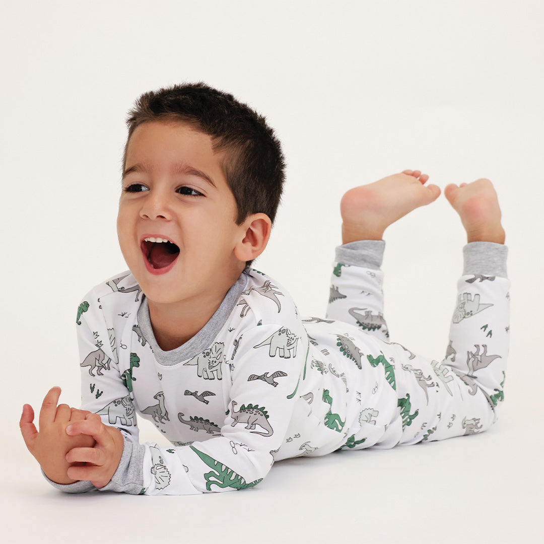 Dinosaurs Long Sleeve Pajama Set